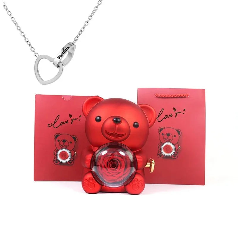 Rose Teddy Gift