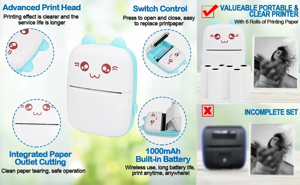 Mini Bluetooth Printer