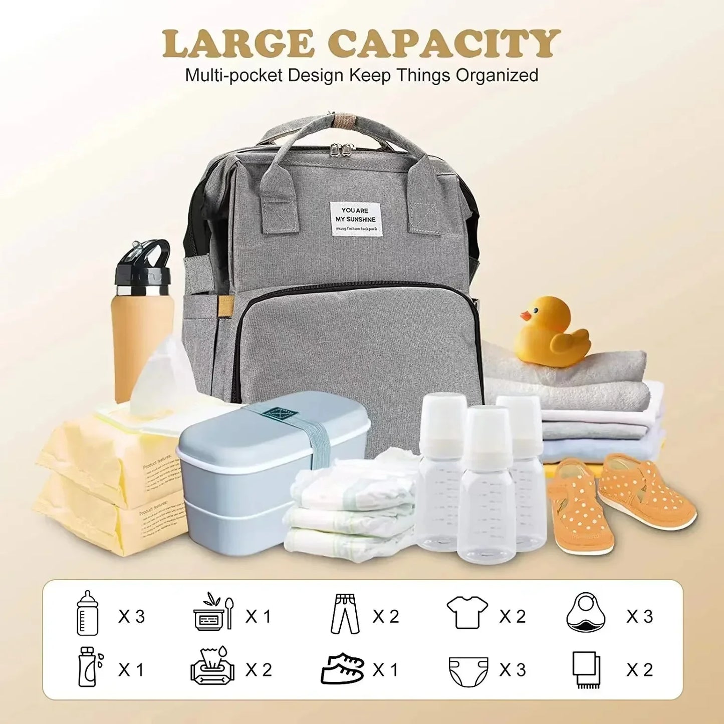 Foldable Mommy Bag
