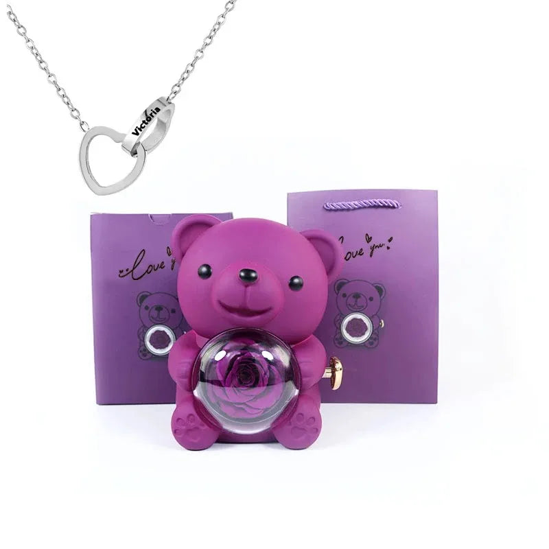 Rose Teddy Gift