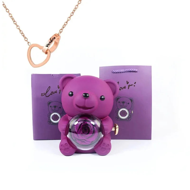 Rose Teddy Gift