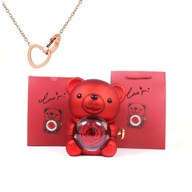 Rose Teddy Gift