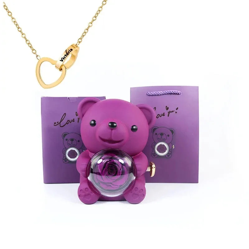 Rose Teddy Gift