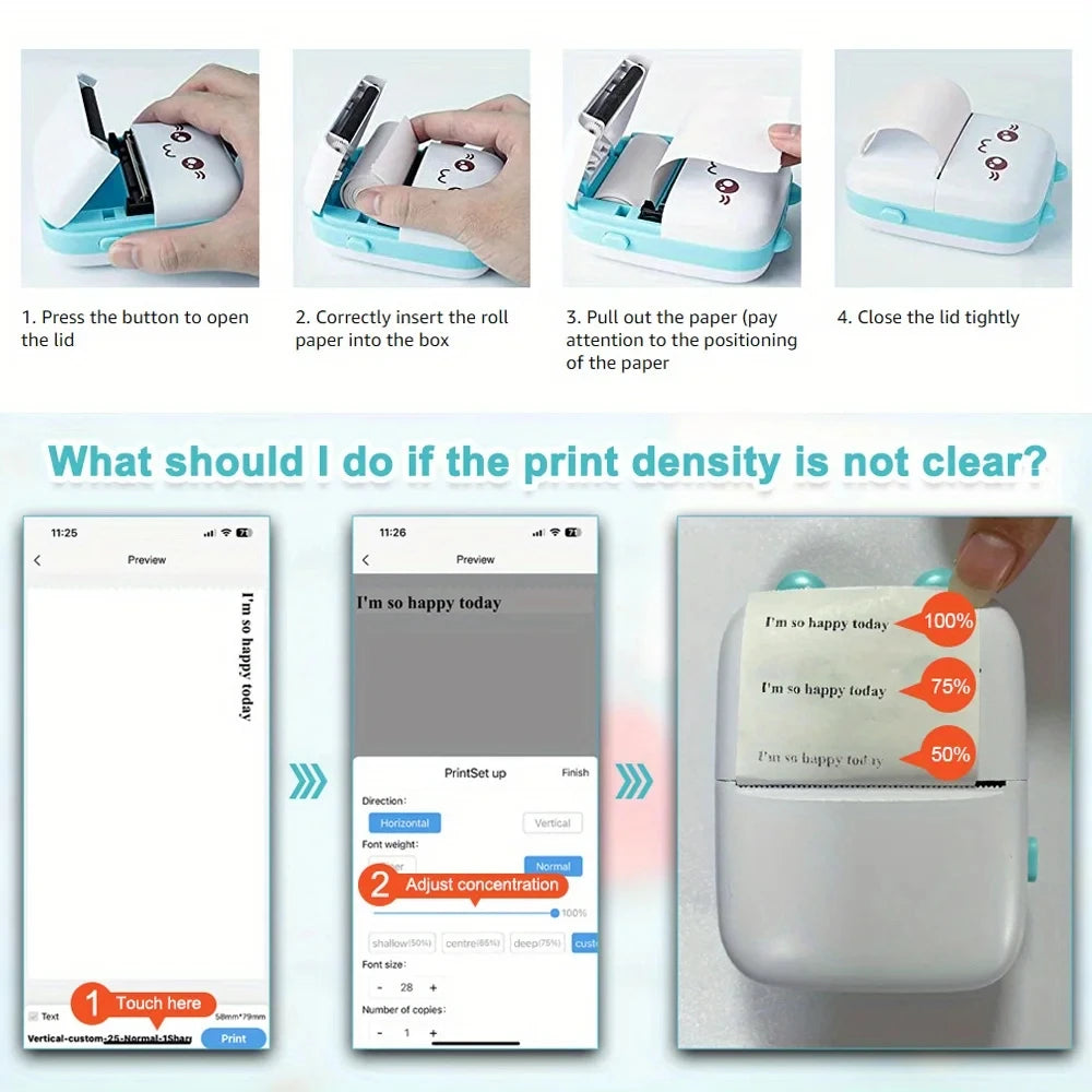 Mini Bluetooth Printer