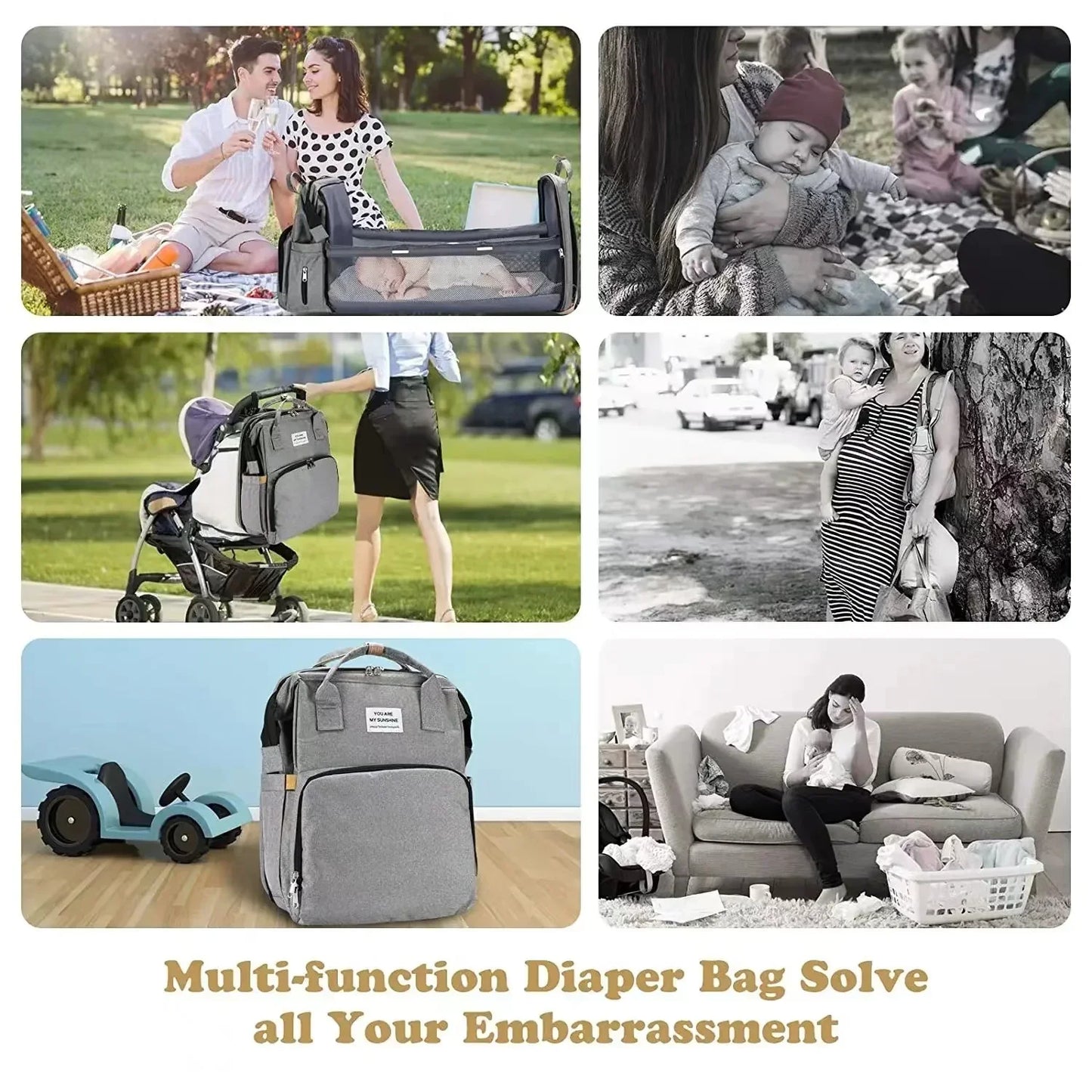 Foldable Mommy Bag