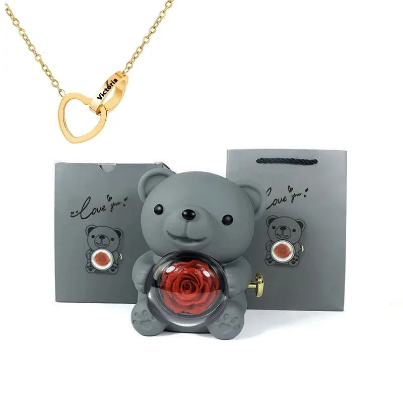 Rose Teddy Gift