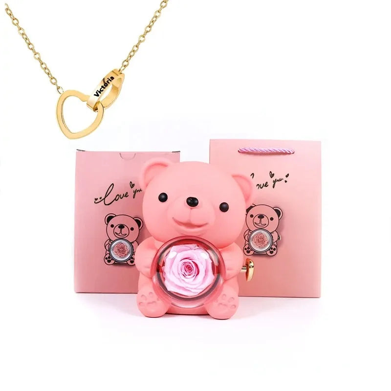 Rose Teddy Gift