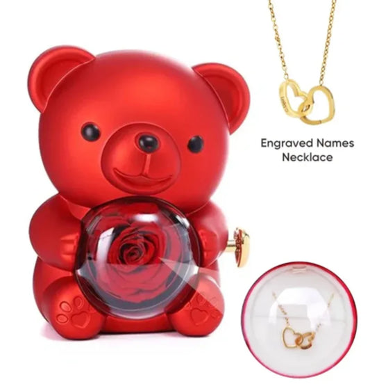 Rose Teddy Gift